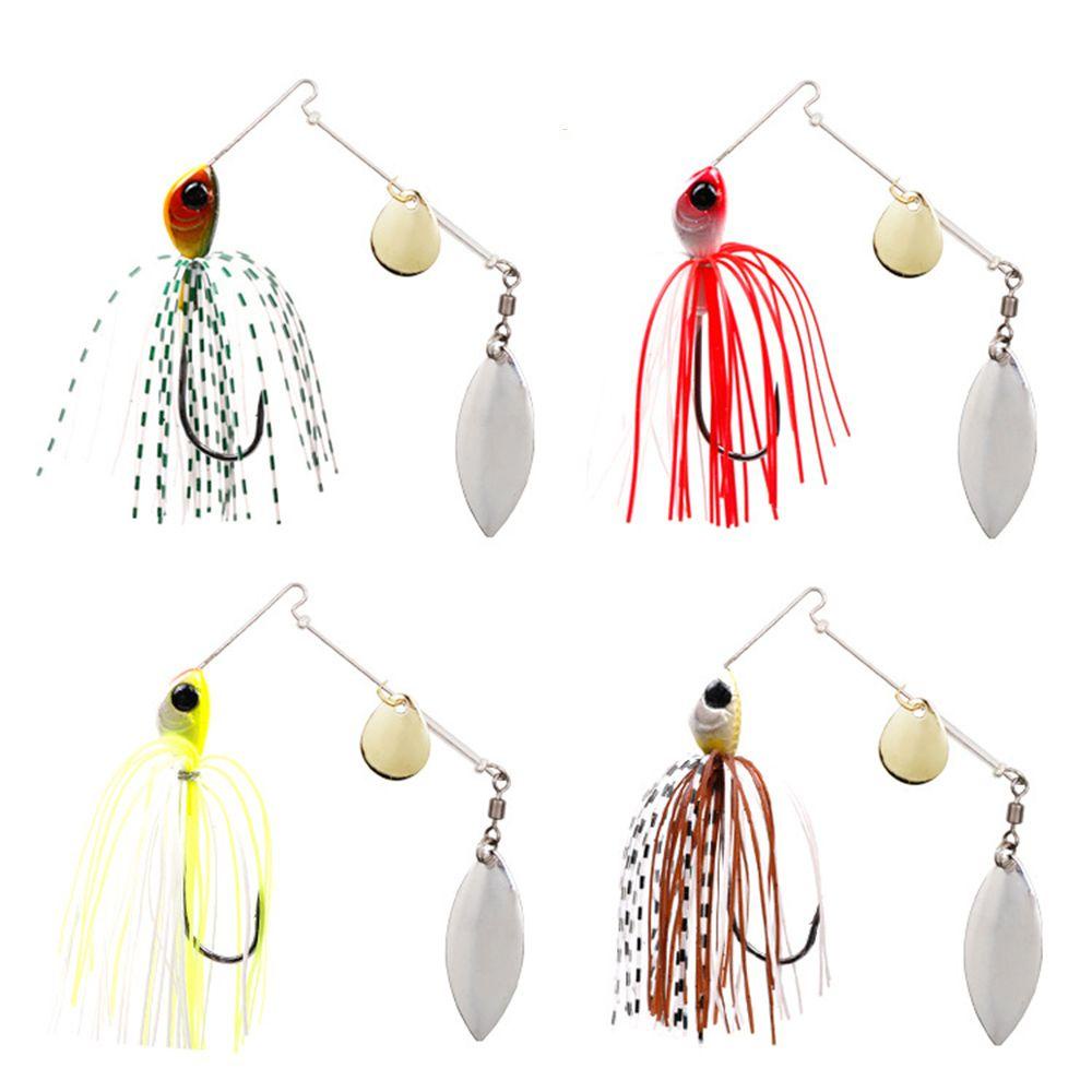 2 Mồi Câu Cá Giả Bằng Kim Loại