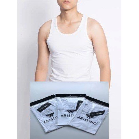 SẢN PHẨM MỚI ÁO LÓT NAM, ÁO BA LỖ NAM ARISTINO 100% COTTON mềm mịn, thấm hút mồ hôi tốt, không bai AC21