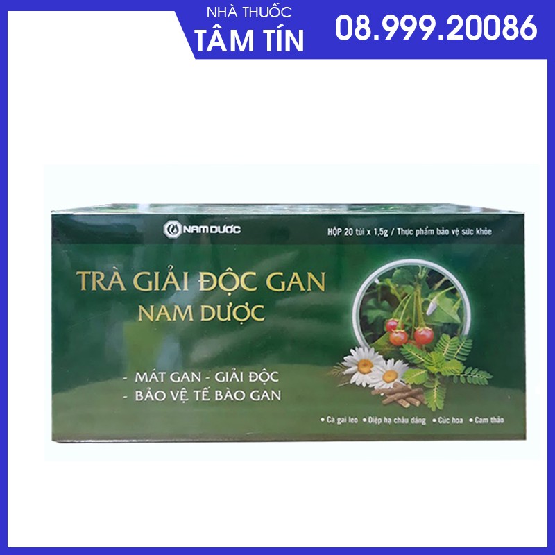 Trà giải Độc Gan Nam Dược
