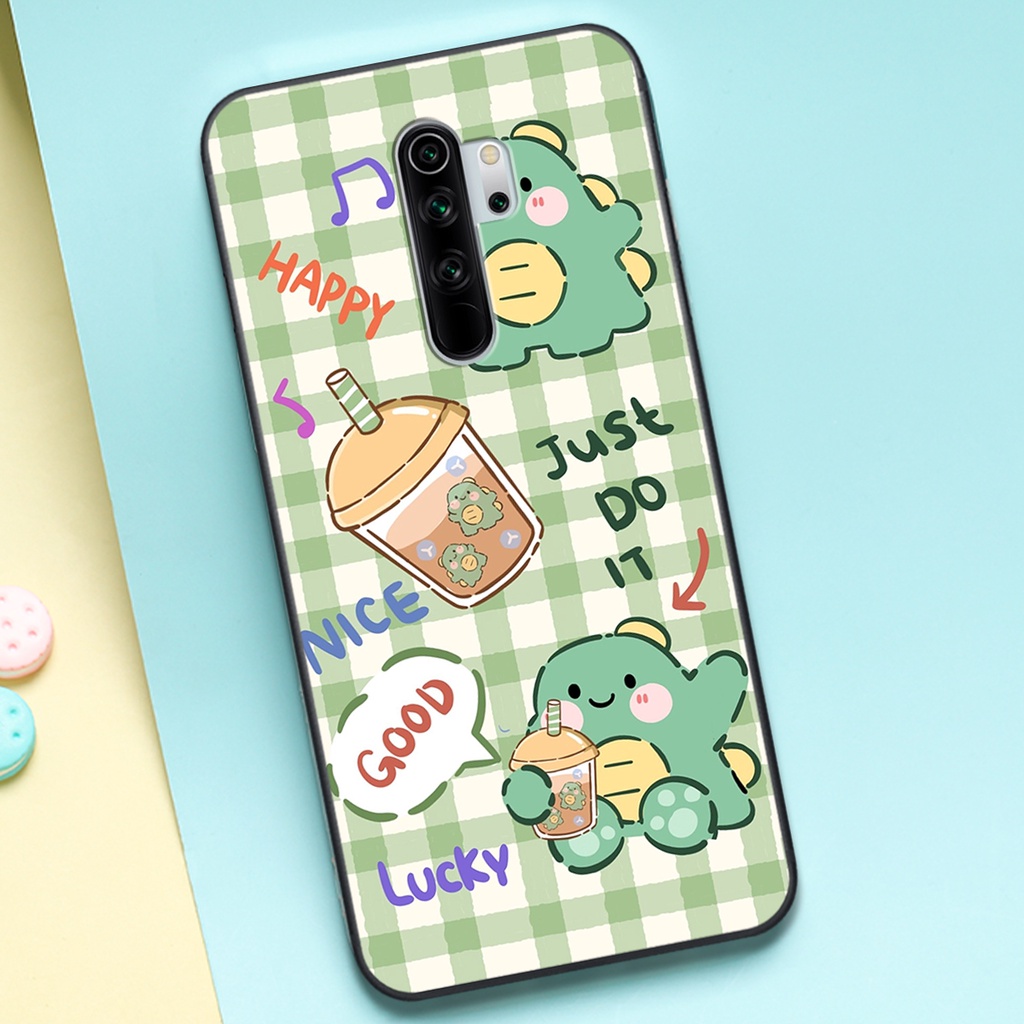 Ốp lưng Xiaomi Redmi Note 8 - Note 8 Pro in hình khủng long cute