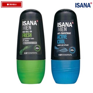 LĂN KHỬ MÙI CHO NAM ISANA DEO ROLL-ON MEN