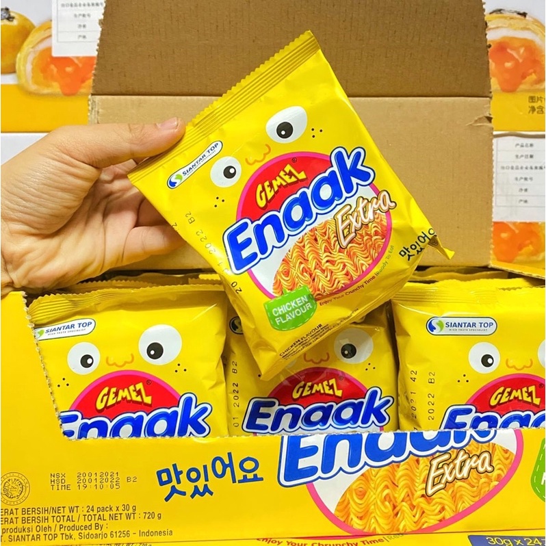 Snack Mì Tôm Trẻ Em ENAAK (Bim Bim Mì Tôm) - 1 gói