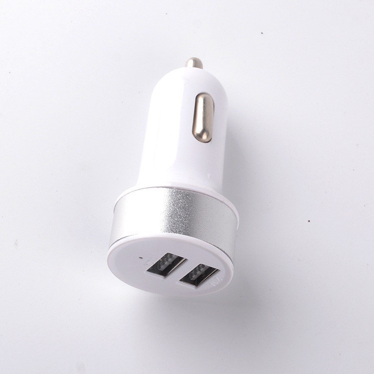 Đầu Tẩu Sạc Nhanh 2 Cổng USB 2.1A/1A  Đa Chức Năng Trên Xe Ô Tô 88155 Koreastore88
