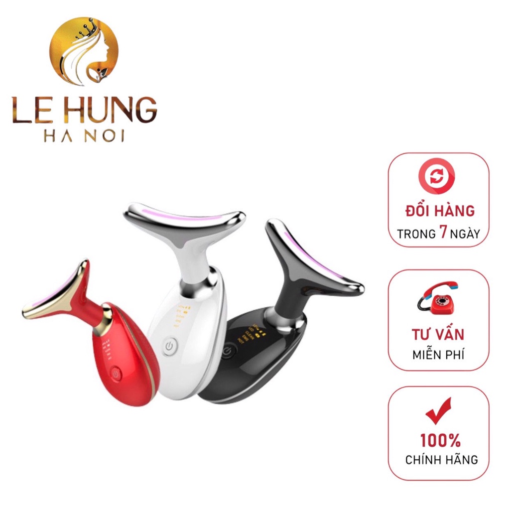 Máy nâng cơ mặt RF mini, máy trẻ hóa da, xóa nhăn có ánh sáng sinh học[Chính Hãng]