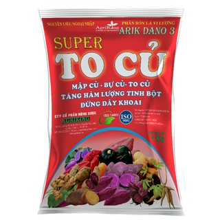 Phân Bón To Củ - Supre Gói 1 Kg Tạo Rễ Củ - To Củ