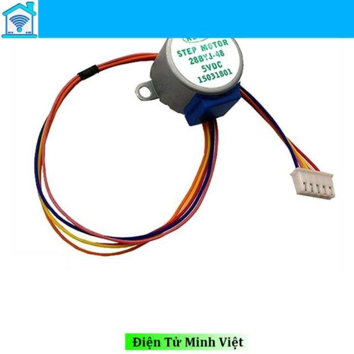 Động Cơ Bước Giảm Tốc 5V 28BYJ-48-5V