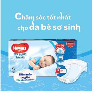 Bỉm - Tã dán sơ sinh Huggies S56 (4-8kg)