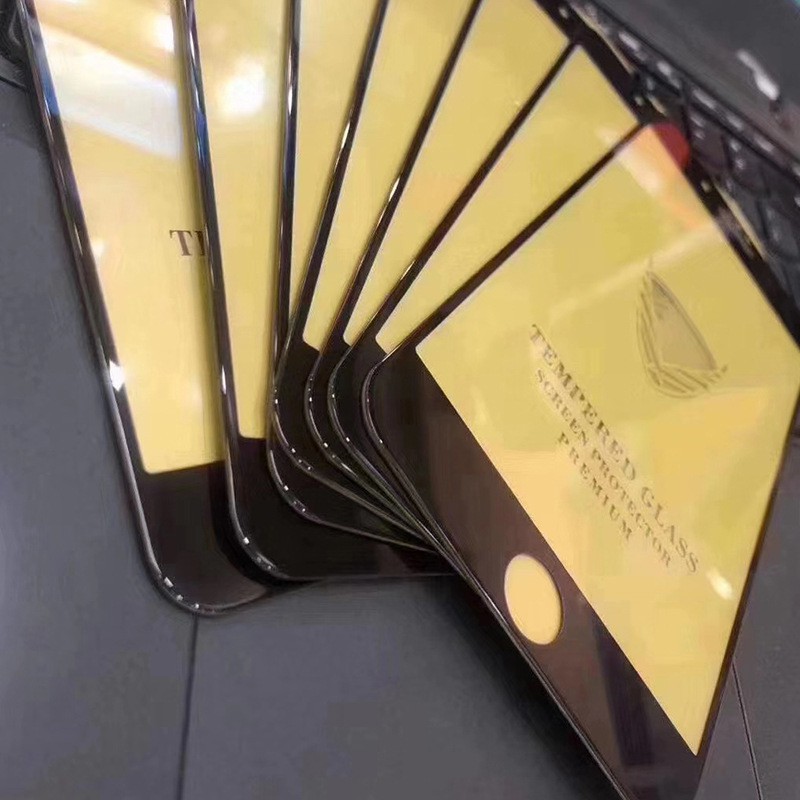 Cường Lực Iphone 12 12Pro 12 Promax Full Màn [ OG Vàng ]