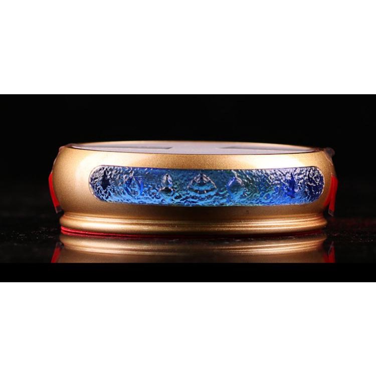 [PBMC] Đế tròn tám cát tường lưu ly (cắm đèn led) bày tượng