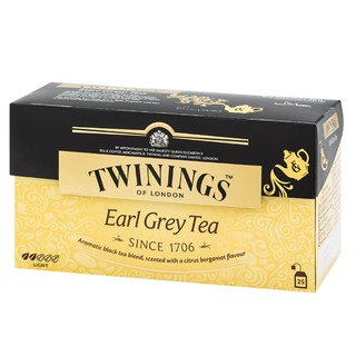[FREESHIP 99K TOÀN QUỐC Trà TWININGS OF LONDON Earl Grey hộp 25 gói x 2 g