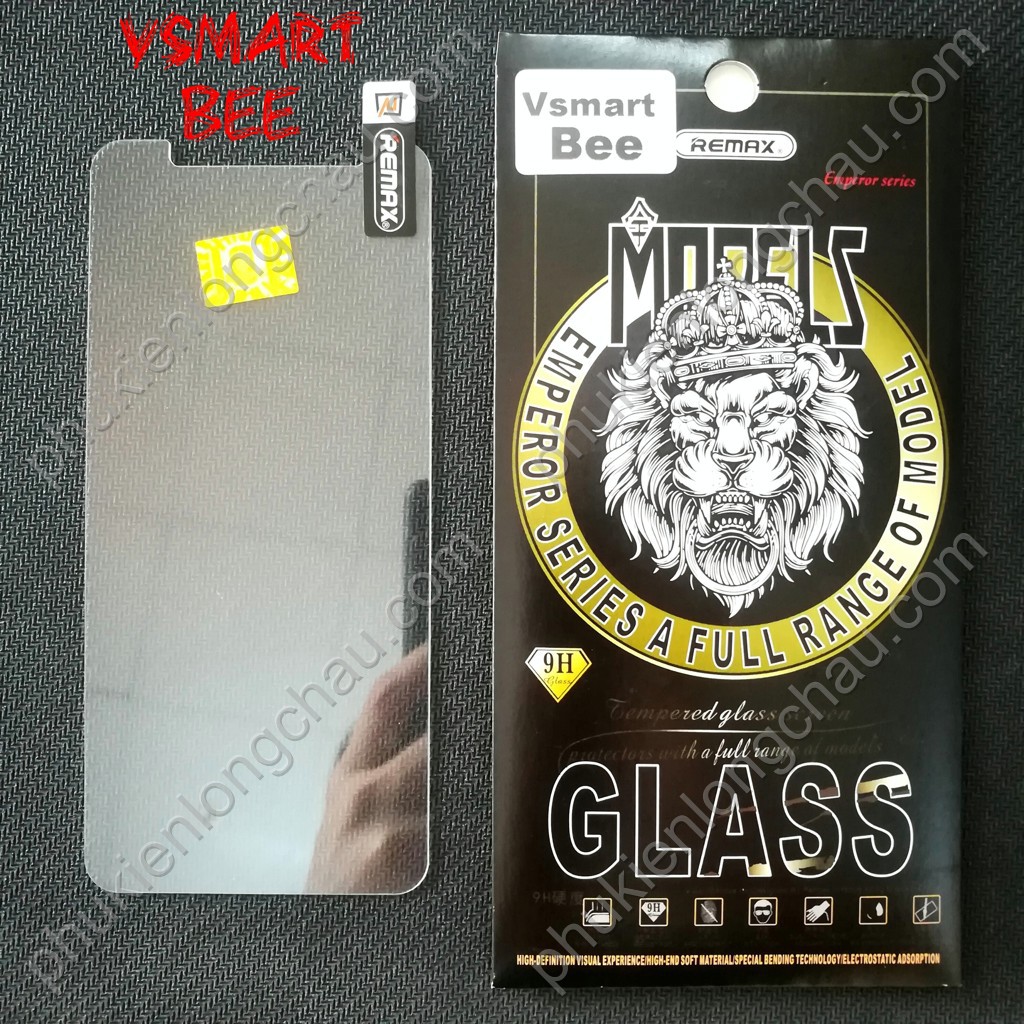Miếng Dán Cường Lực Vsmart Bee Trong Suốt Chính Hãng Remax