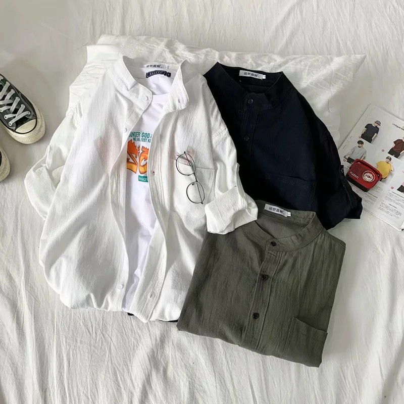 Áo sơ mi tay ngắn thời trang mùa hè cỡ M-3XL dành cho nam giới | BigBuy360 - bigbuy360.vn