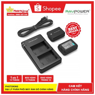 Bộ pin sạc RAVpower NP-FW50 cho Sony