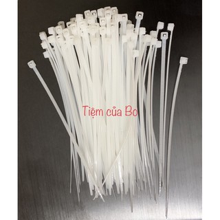 Dây thít 10cm trắng