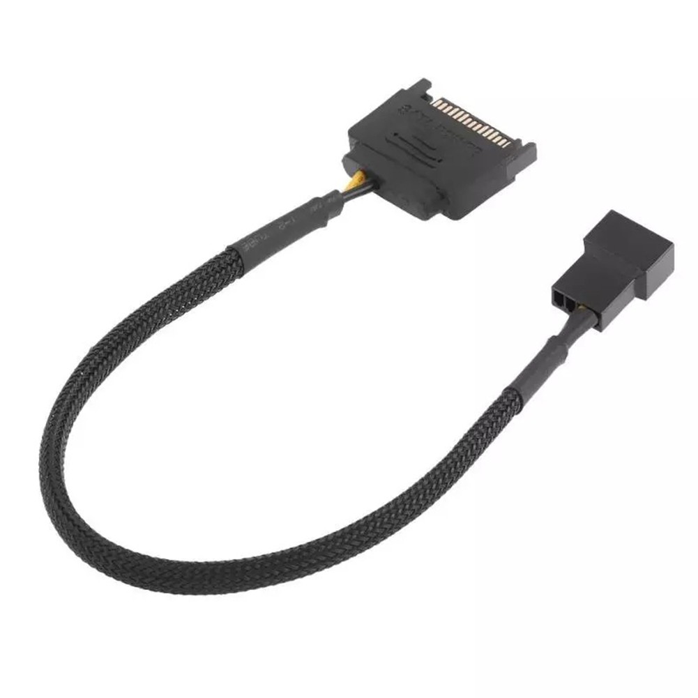 Dây Cáp Mở Rộng Quạt Tản Nhiệt Sata 15pin Sang 3pin 4pin Cho Máy Tính
