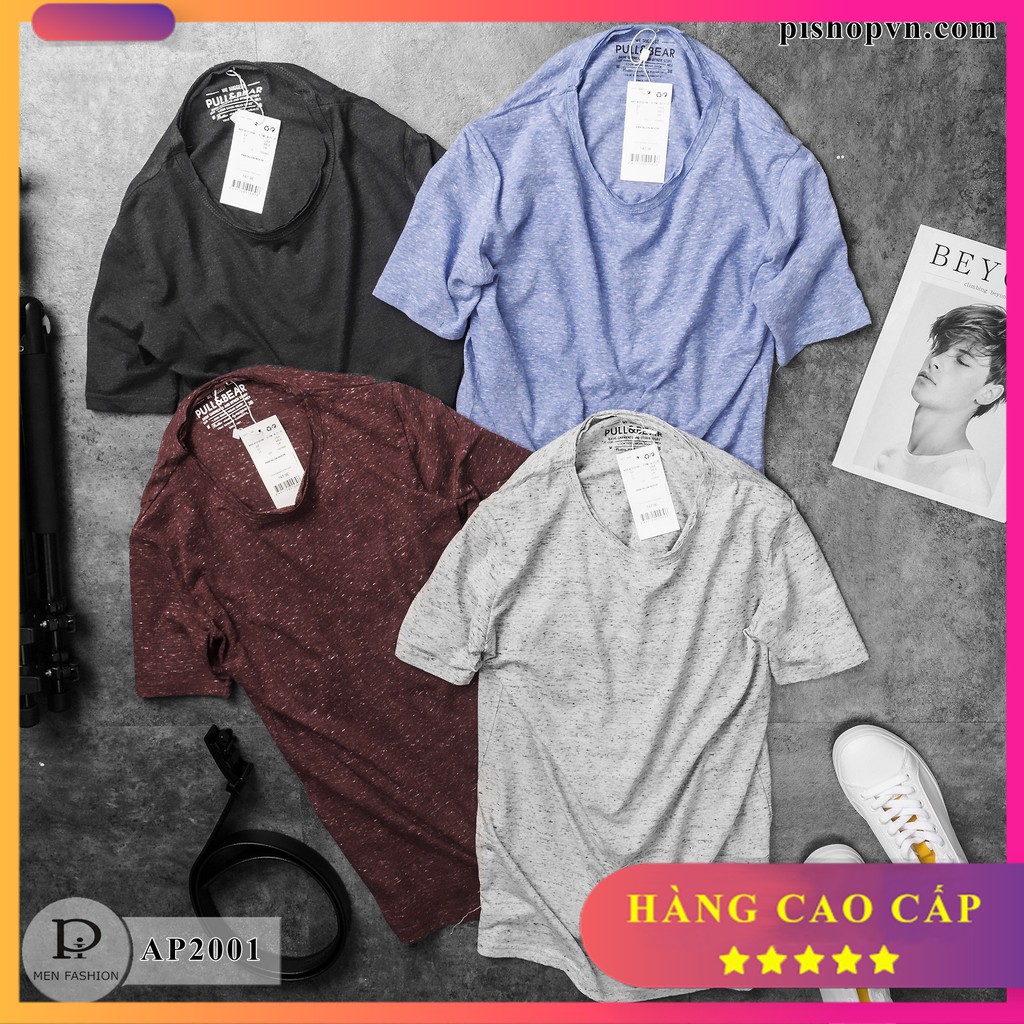 Áo phông nam chất liệu co giãn giá thun nam sale htstore