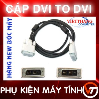 Cáp DVI to DVI zin chuẩn 1.5m  Bóc Máy ( New 100% )