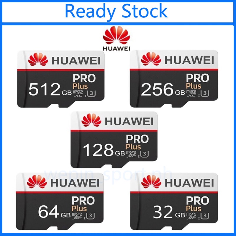 HUAWEI SANDISK Thẻ Nhớ Micro SD Class10 TF card 32GB 64GB 256GB 512GB 80Mb / s