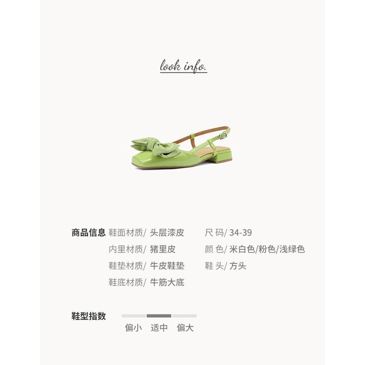 Giày Sandal Mũi Vuông Đế Thấp Hở Ngón Màu Hồng / Xanh Lá Thời Trang Mùa Hè 2022 Dành Cho Bạn Nữ