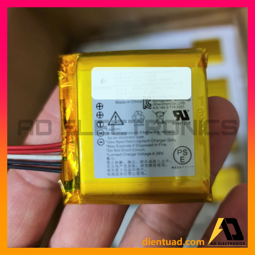 Pin Li-Po 3.7V 944643 2100mAh 2500mAh Chuyên Dụng Thiết Bị RC, Bộ đàm, Định vị GPS, Camera hành trình