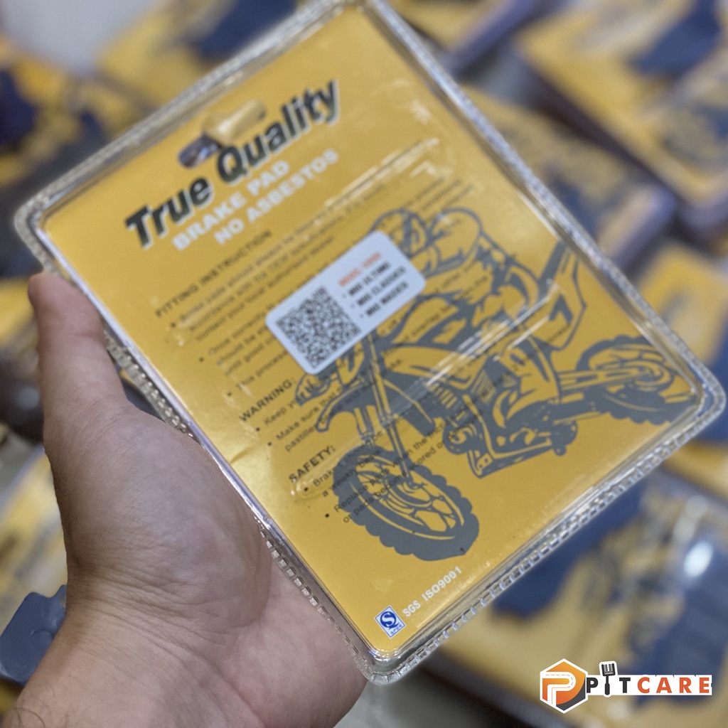 (Bố Thắng) Má Phanh Đĩa Trước Xe Mio Ultimo True Quality V090