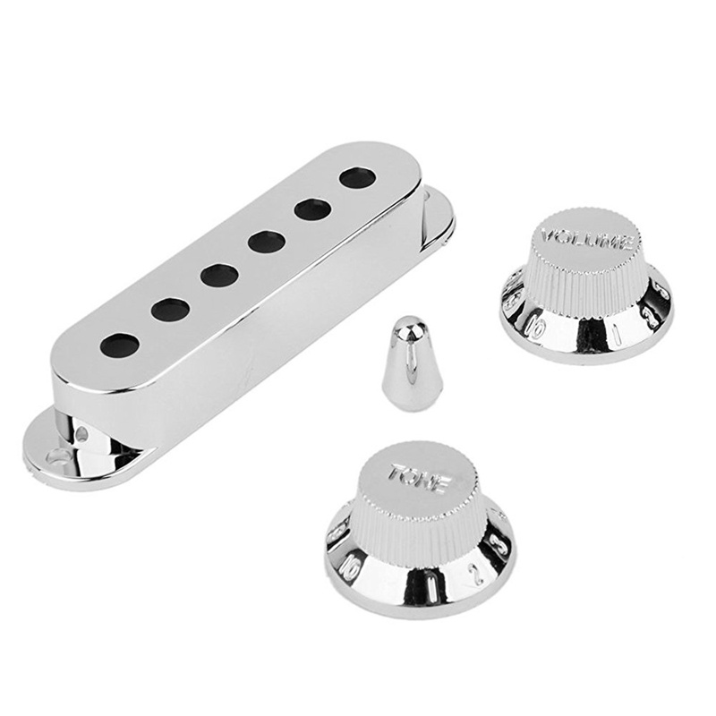 Set 3 Vỏ Bọc Pickup Đàn Guitar Điện Có Nút Điều Chỉnh Âm Lượng Và Nút Chỉnh Âm