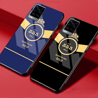 Ốp Vivo V20, V21 5G Lưng Kính Cường Lực, In Hình 3D, Thiết Kế Độc Quyền