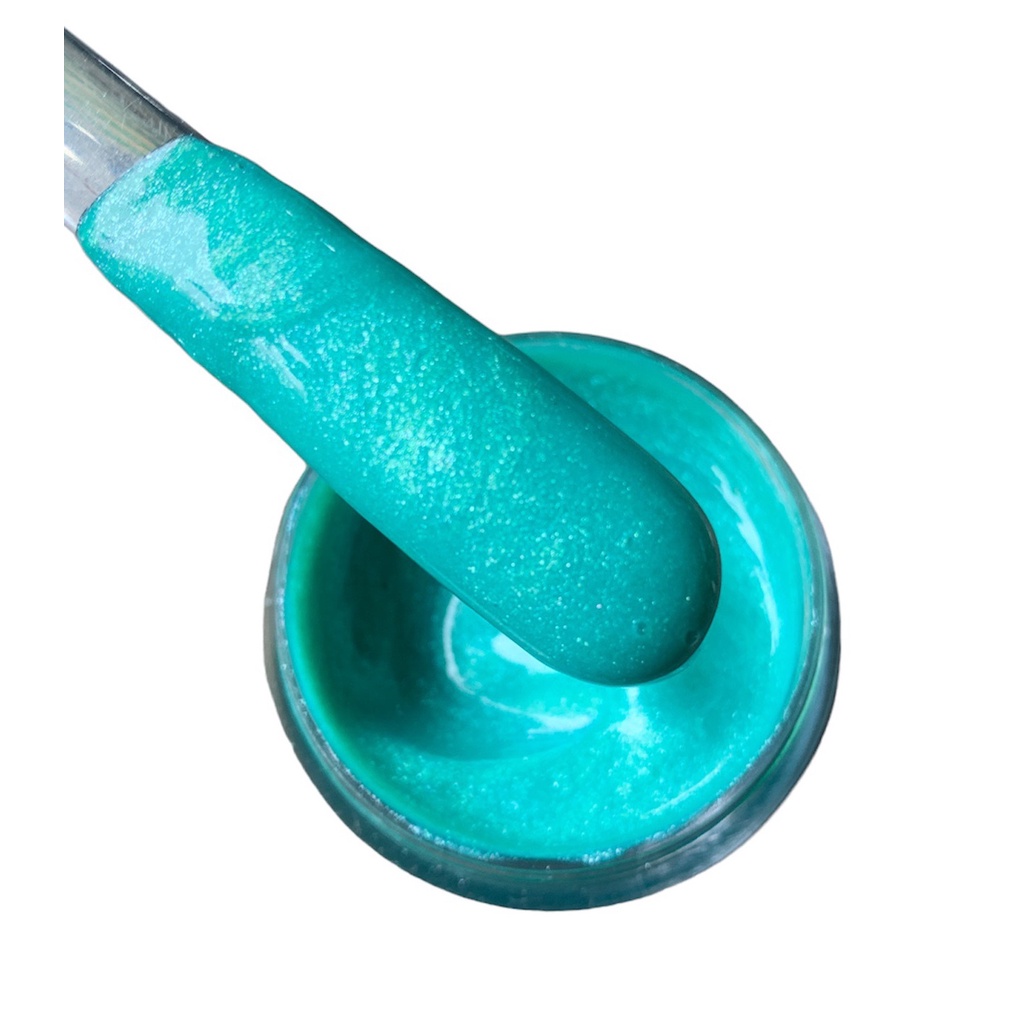 30g Sơn Acrylic Nhũ Xanh Ngọc Pha Ngọc Trai Trắng Hạt To (A-11)
