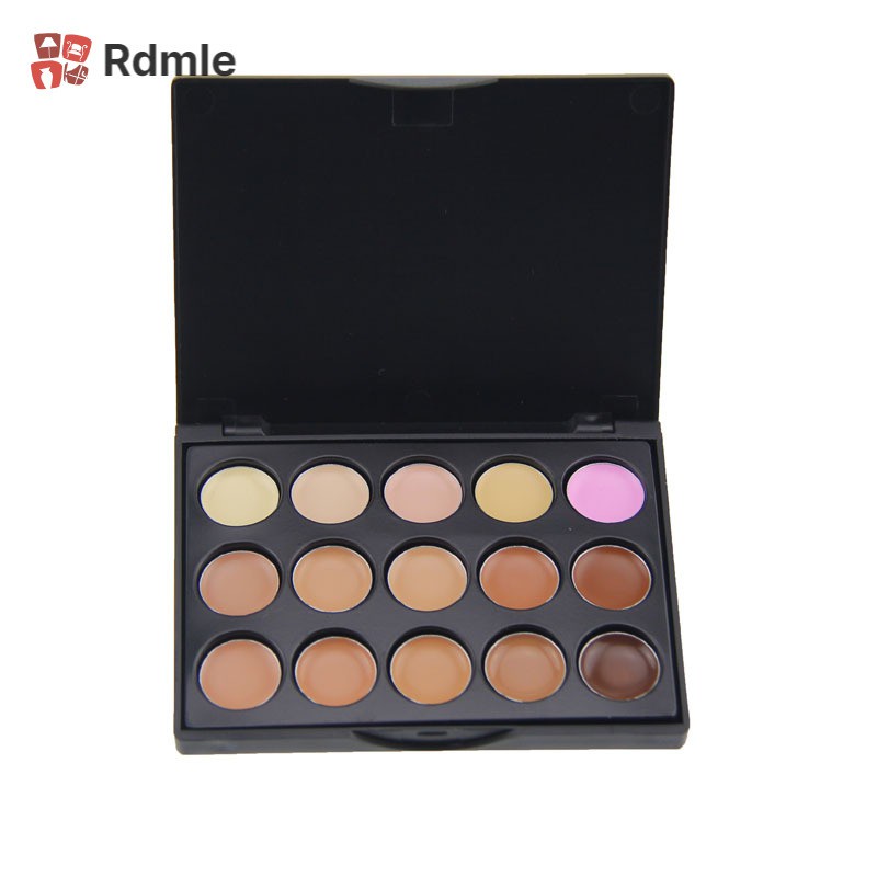 [COD]# RDMLE New Professional 15 Color Concealer Palette Make Up Cream Camouflage Foundation Cosmetic Palettes