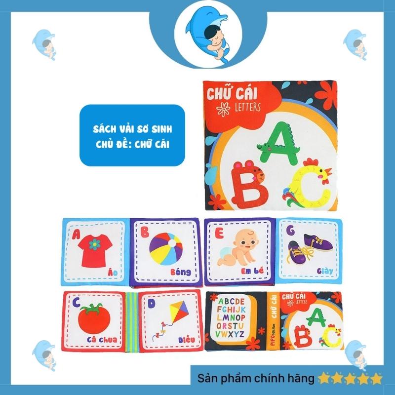 Sách Vải Giúp Bé Chơi Tự Lập, Kích Thích Phát Triển Thị Giác An Toàn Cho Bé