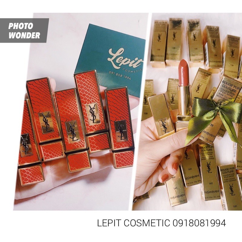 [Có Sẵn] Son YSL Rouge Pur Couture 13, 83, 1966, 139,140,141,110, 114, 120 Milk Tea Collection and The Wild Edition 2020
