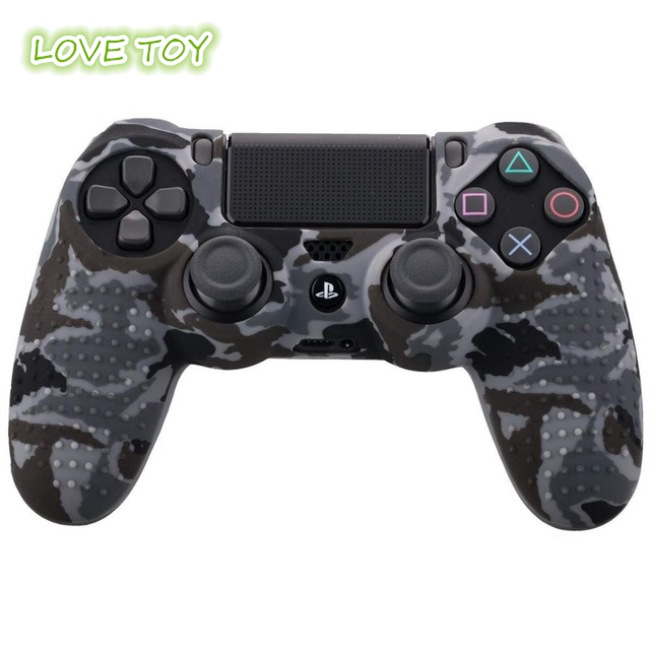 Vỏ Bọc Silicon Họa Tiết Rằn Ri Cho Tay Cầm Chơi Game Sony Ps4 Slim / Pro Dualshock4