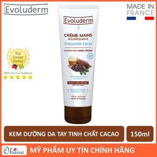 Kem Dưỡng Da Tay Evoluderm Chiết Xuất Cacao 150ml
