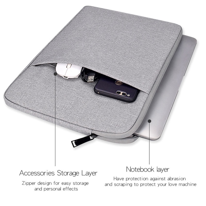 Túi đựng laptop chống sốc cao cấp kích cỡ 13/14/15 inch