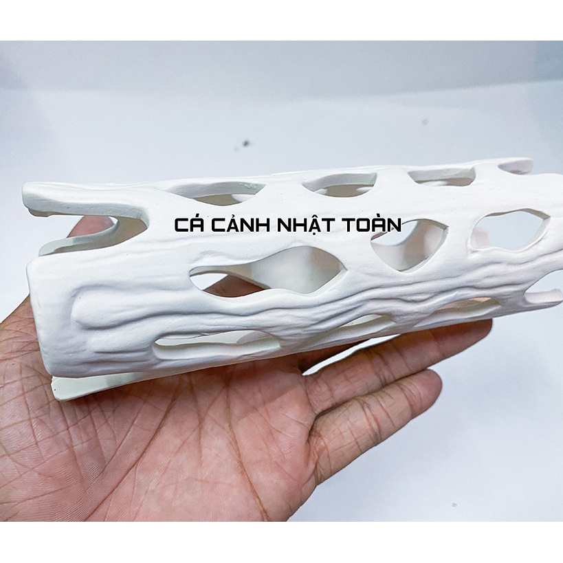 ĐỒ CHƠI GỐM SỨ CHO CÁ, TÔM, TÉP CẢNH ST404 18X5CM