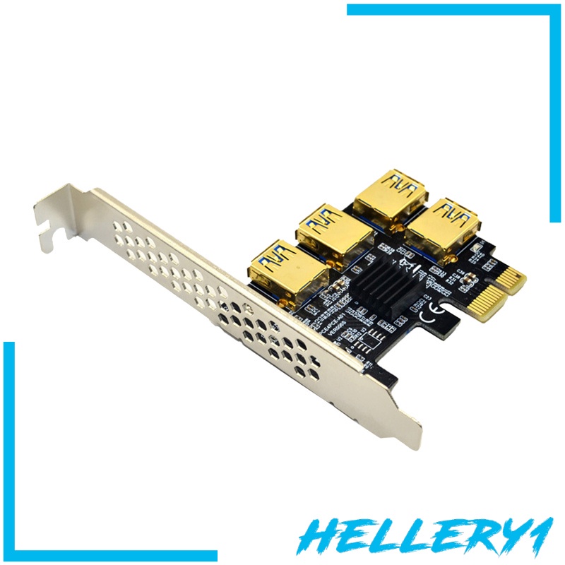 Card Chuyển Đổi PCI-e 1X 1 Sang 4 PCI 16X 1X Sang 4 Pcie