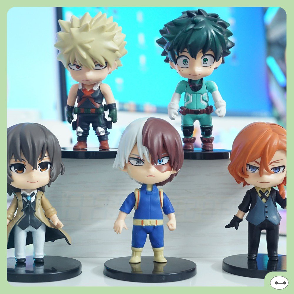 SET 5 MÔ HÌNH MY HERO ACADEMIA CHIBI 10CM