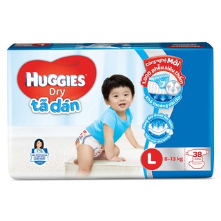 Bỉm dán Huggies S56/M48/L42