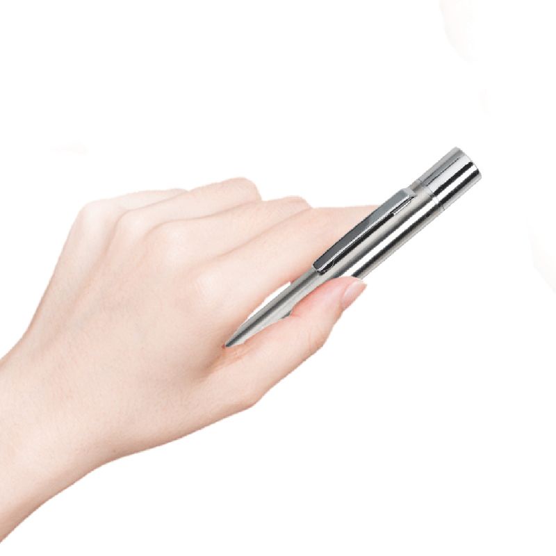 Đèn pin LED 2 trong 1 cỡ nhỏ sạc USB đa năng