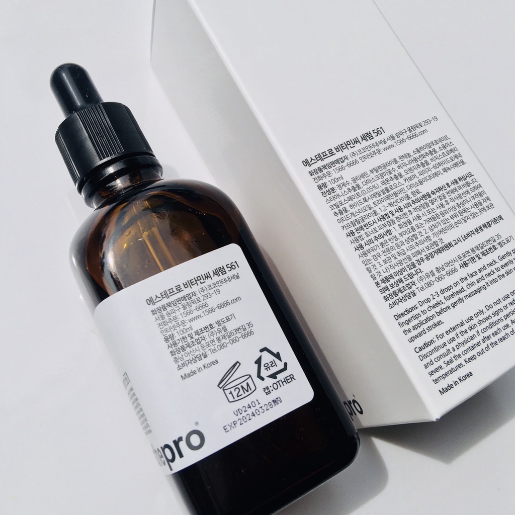 Serum Vitamin C Esthepro 561 Esthemax Serum 100ml Hàn Quốc | BigBuy360 - bigbuy360.vn