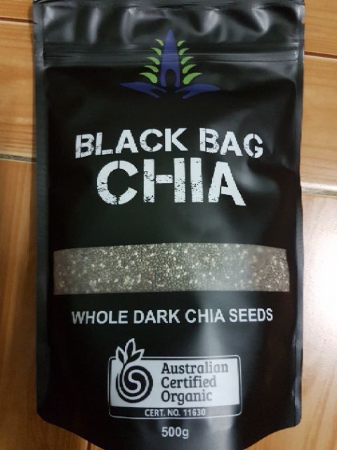 Combo 2 túi Hạt Chia Úc Black Bag Chia (1 túi 500g )