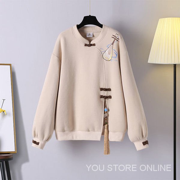 Đầm sweater thời trang mùa đông 2020 phong cách Trung Quốc cho nữ