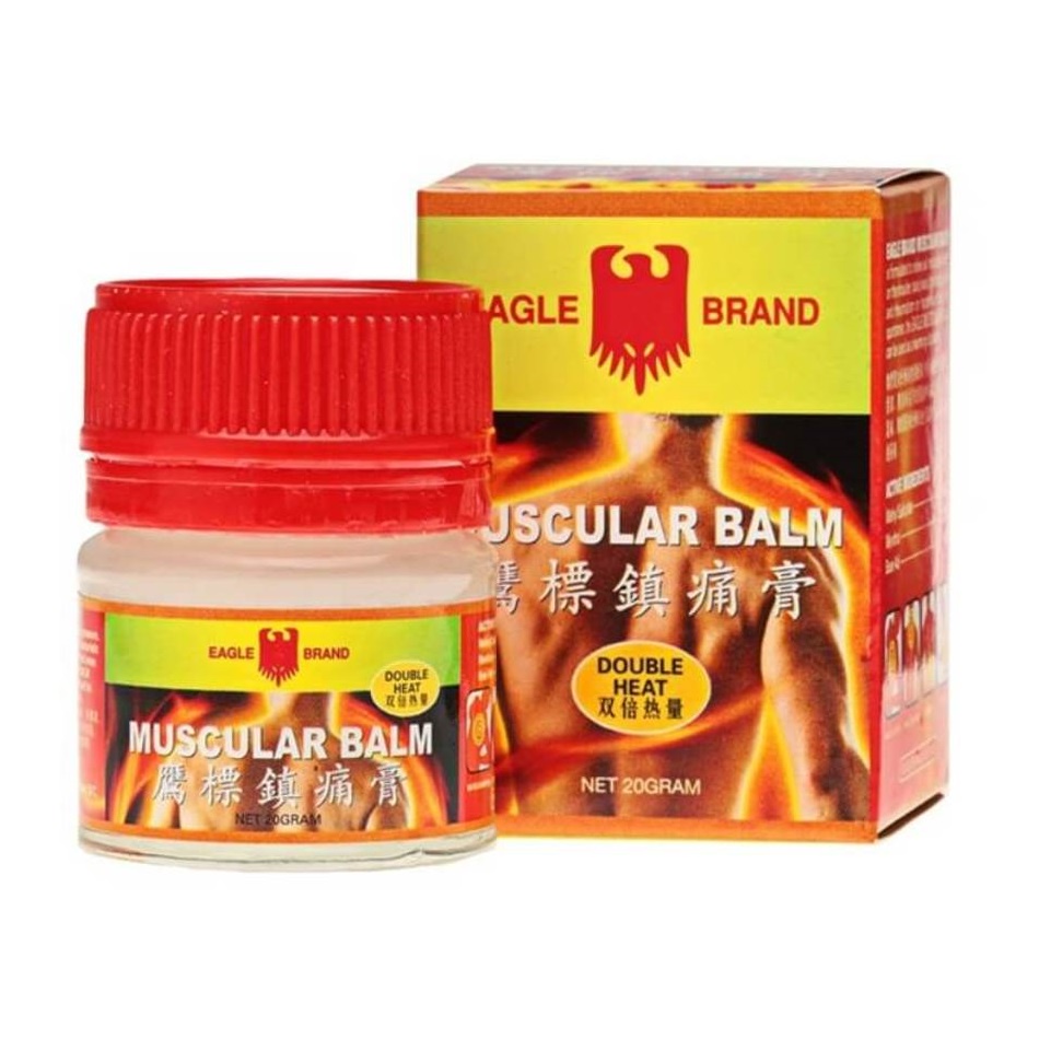 Dầu cù là Con Ó Singapore Eagle Brand hộp vàng & xanh