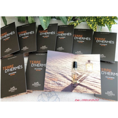 Nước hoa Hermes Terre D Hermes Eau Intense Vetiver