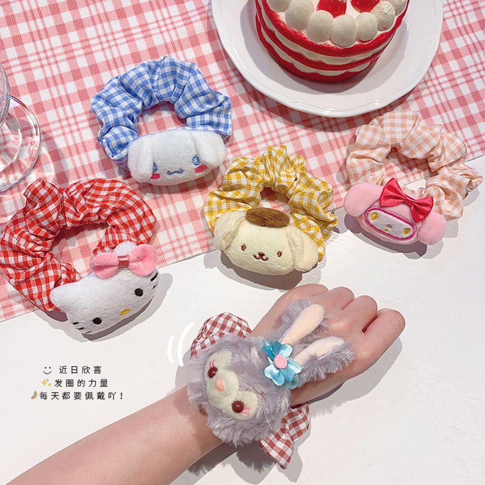 Dây Buộc Tóc Hình Búp Bê Hoạt Hình Cinnamoroll Cinnamon Dễ Thương