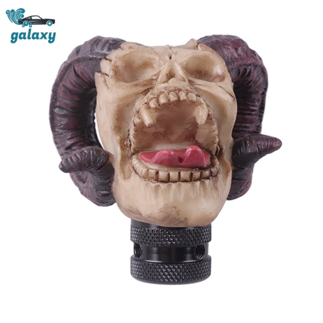 Galaxy Tay Nắm Cần Số Xe Hơi Hình Đầu Lâu Thông Dụng