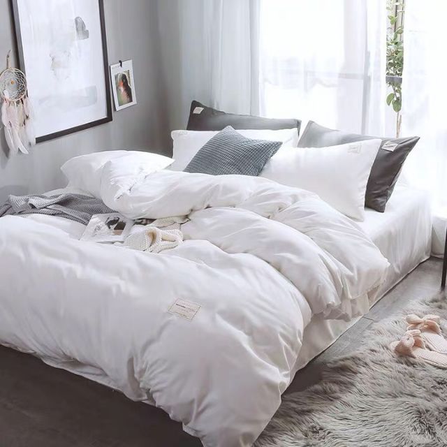 Cotton đũi trắng
