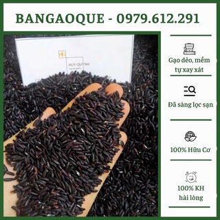 1kg Gạo Lứt Đen - Gạo Lứt Than Ăn Kiêng Mềm, Dễ Ăn Không Chất Bảo Quản