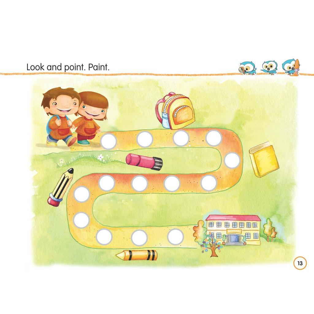 Sách - DTPbooks - Learn With Ollie 1 Student's Book with Sticker & Pop-Out