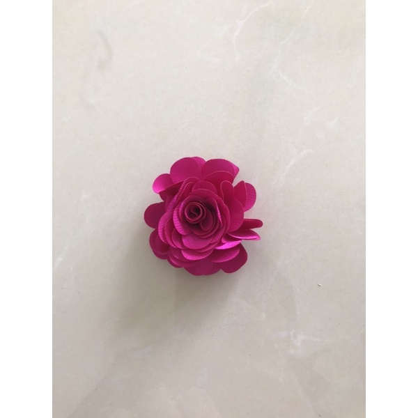 Hoa hồng vải 6cm